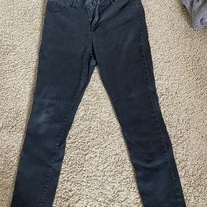 Black denim